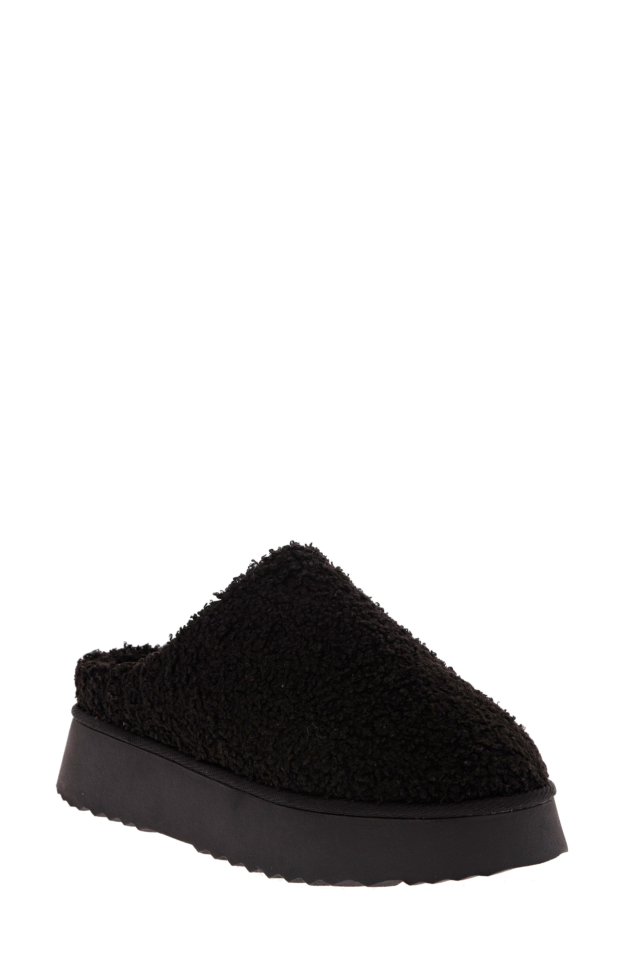 MIA Icee Faux Shearling Platform Slipper, Main, color, 