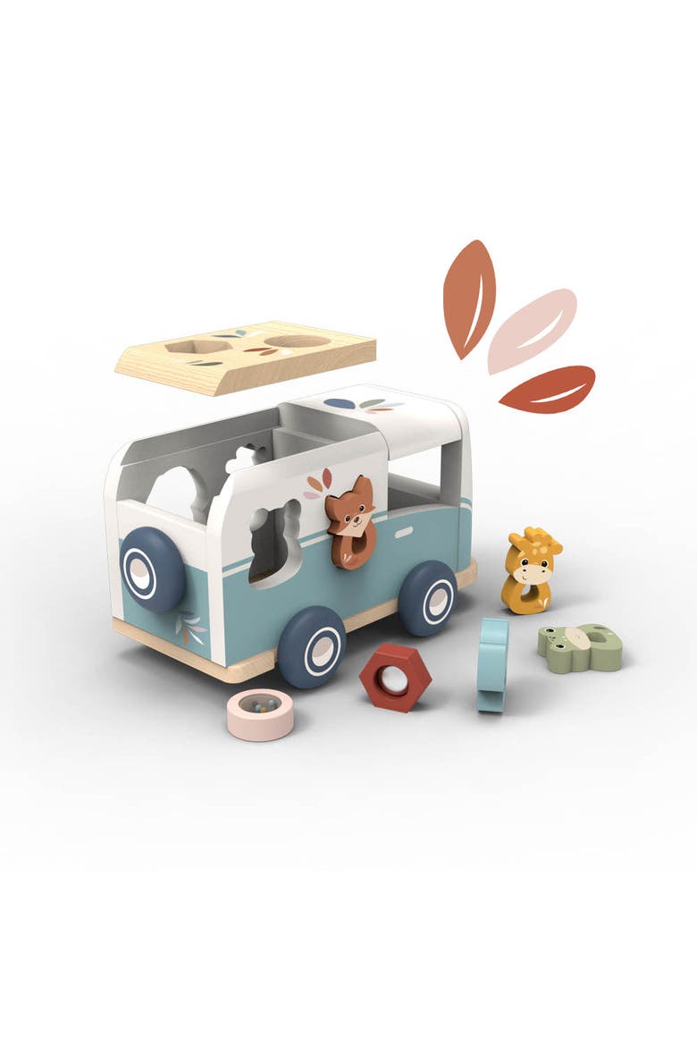 Van Shape Sorter, Alternate, color, Multi