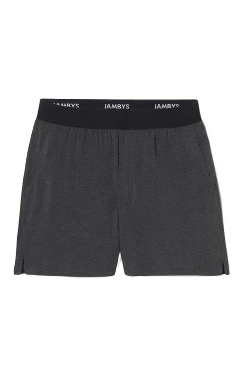 Jambys House Shorts in Dark Gray /Black 
