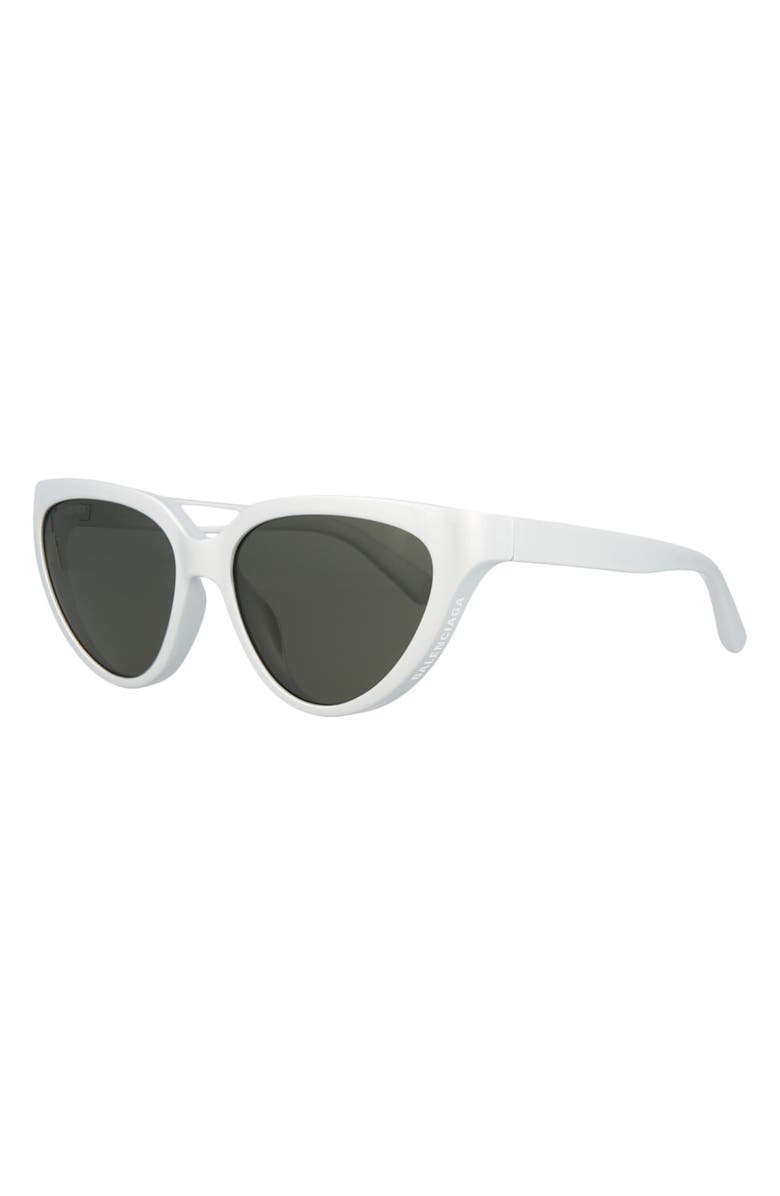 Balenciaga 56mm Cat Eye Sunglasses, Alternate, color, 