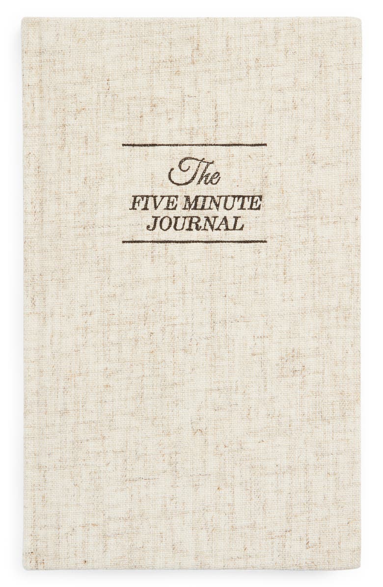 INTELLIGENT CHANGE The Five Minute Journal, Main, color, Oat