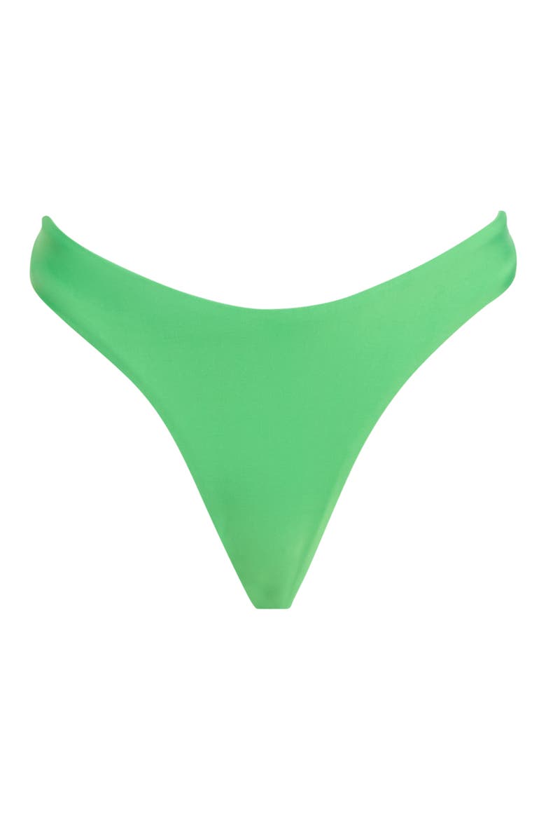 Splendour Cheeky Swim Bottoms, Main, color, GREEN
