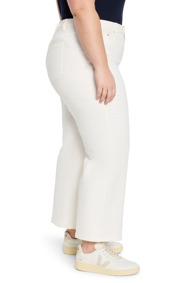 NIC+ZOE Weekend Wide Leg Jeans, Alternate, color, Paper White