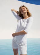 Saint James GARDE-COTE III - Solid UV Fabric White Top