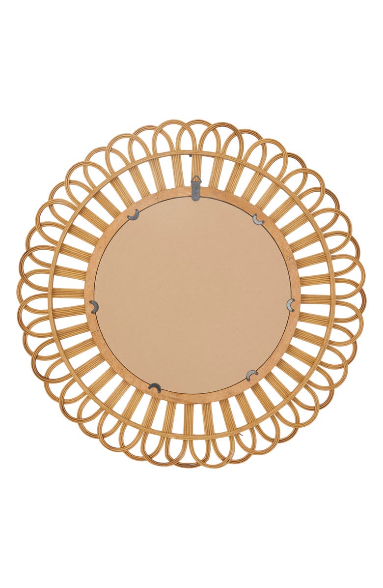 GINGER BIRCH STUDIO Rattan Starburst Wall Mirror, Alternate, color, 