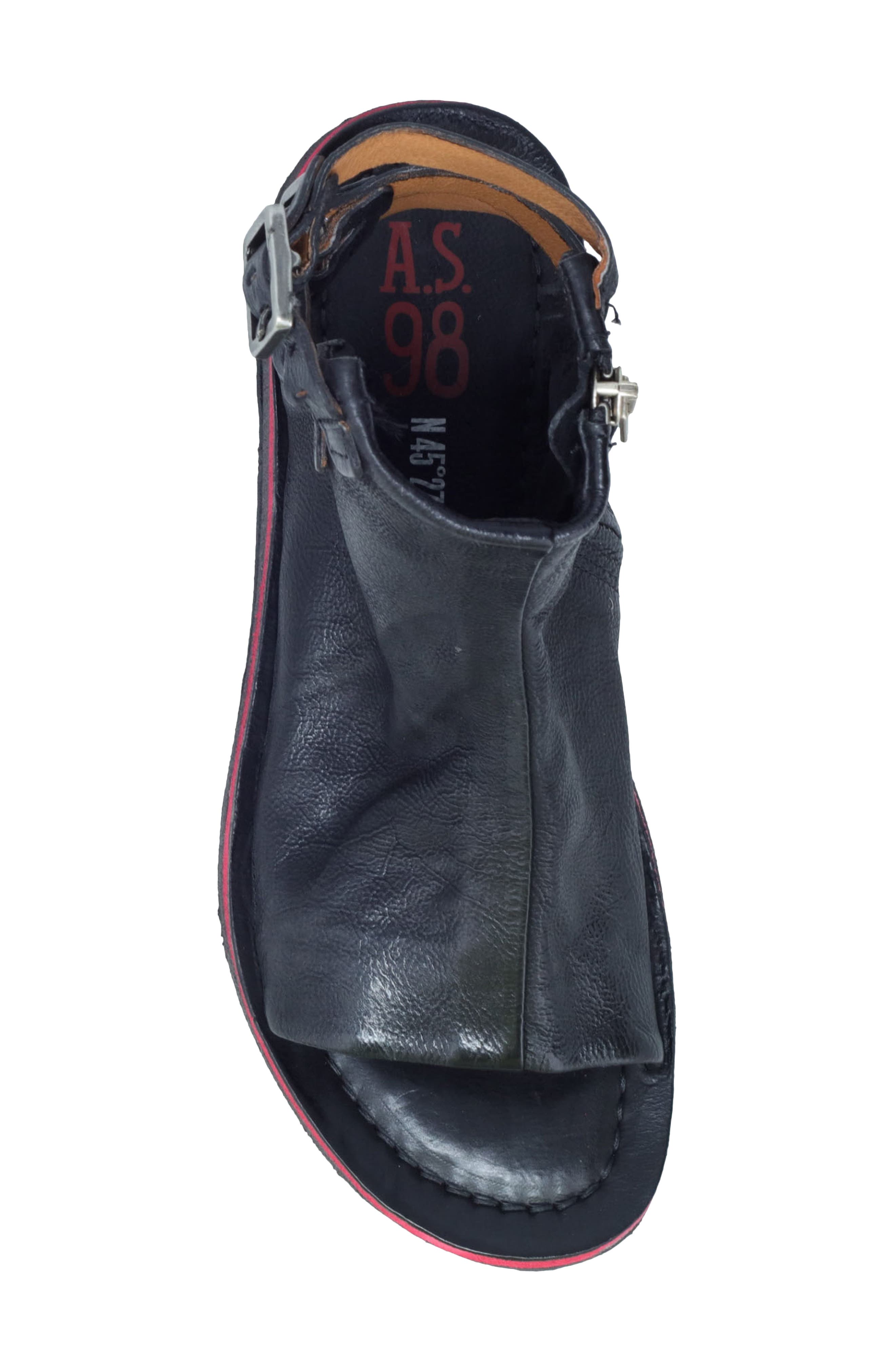 A.S.98 Brighton Peep Toe Sandal, Alternate, color, 