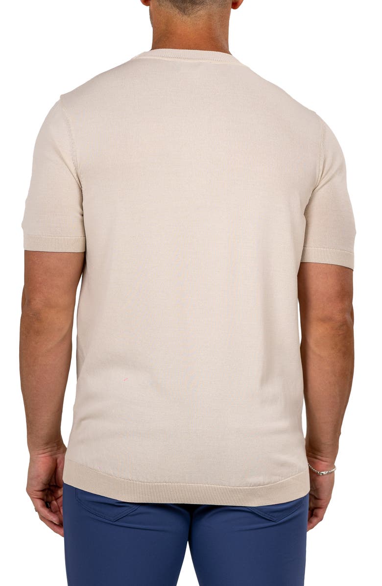 Maceoo Marthy White Crewneck, Alternate, color, Beige