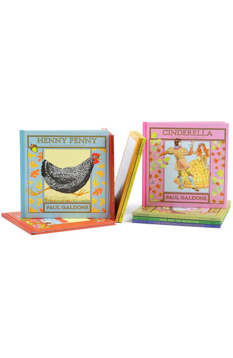 Juniper Books Paul Galdone Classic Children's Books Set of 8, Alternate, color, Multi