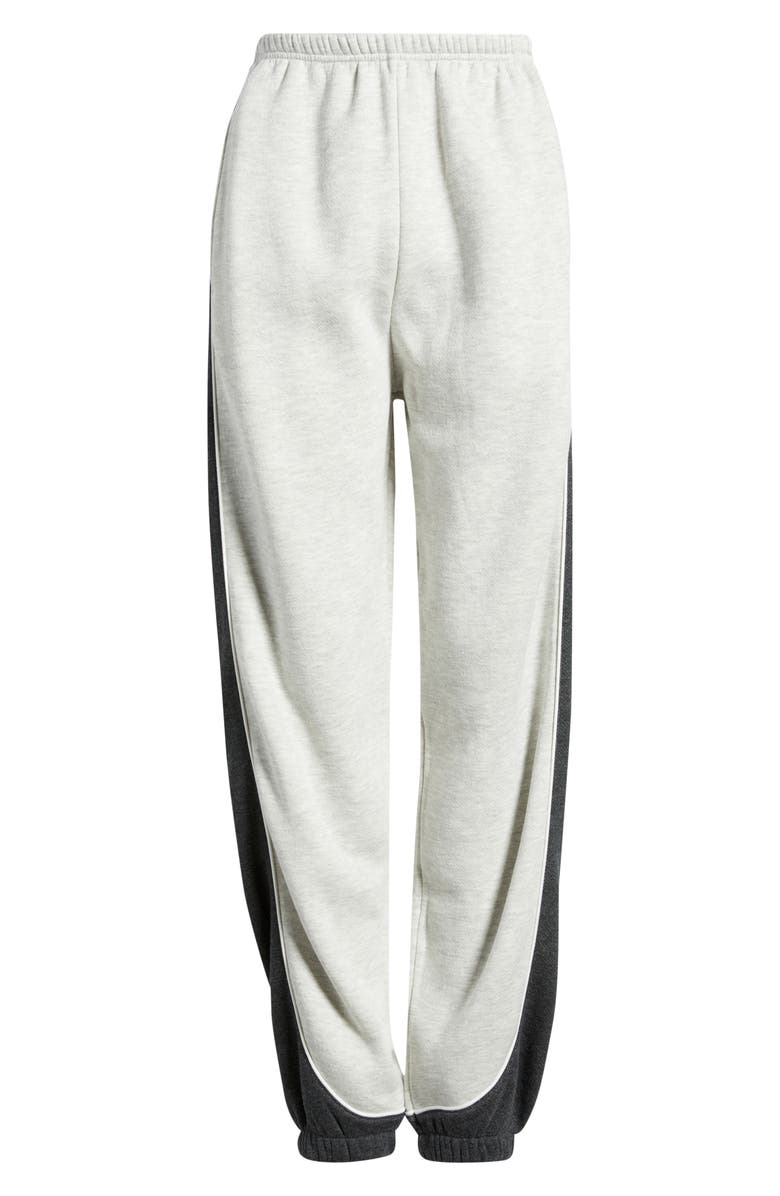 BOYS LIE Heathered Panel Sweatpants, Alternate, color, Grey Multi