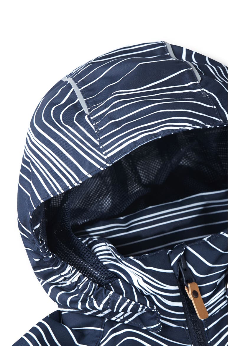 Kid's Finbo Reimatec® Waterproof Jacket, Alternate, color, NAVY