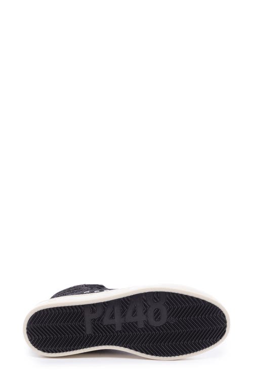 P448 Skate High Top Sneaker In Smog-black