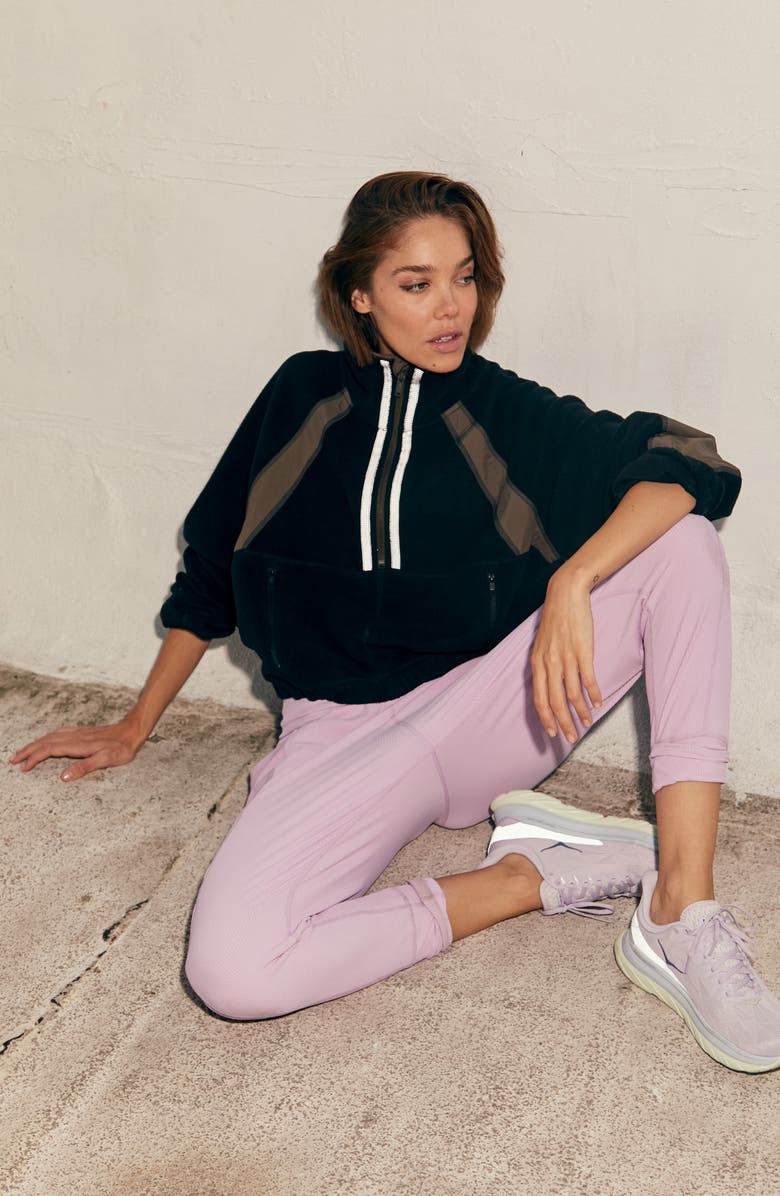 FP Movement by Free People So Fly Half Zip Crop Jacket, Alternate, color,