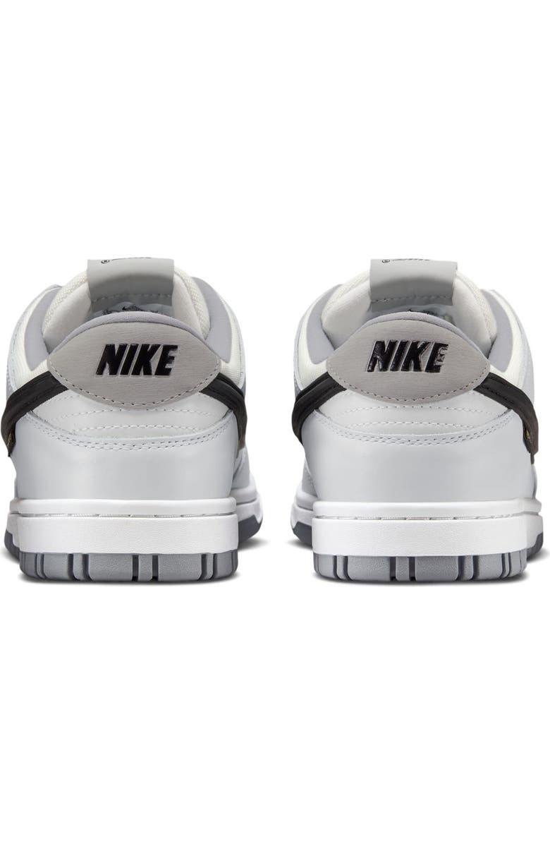 Nike Dunk Low Gore-Tex<sup>®</sup> Waterproof Basketball Sneaker, Alternate, color, Summit White/ Black/ Off White