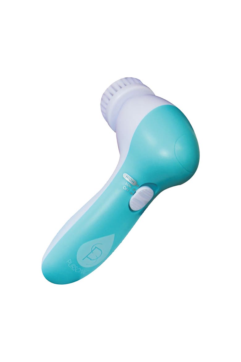 Advanced Facial Cleansing Brush, Main, color, Blue