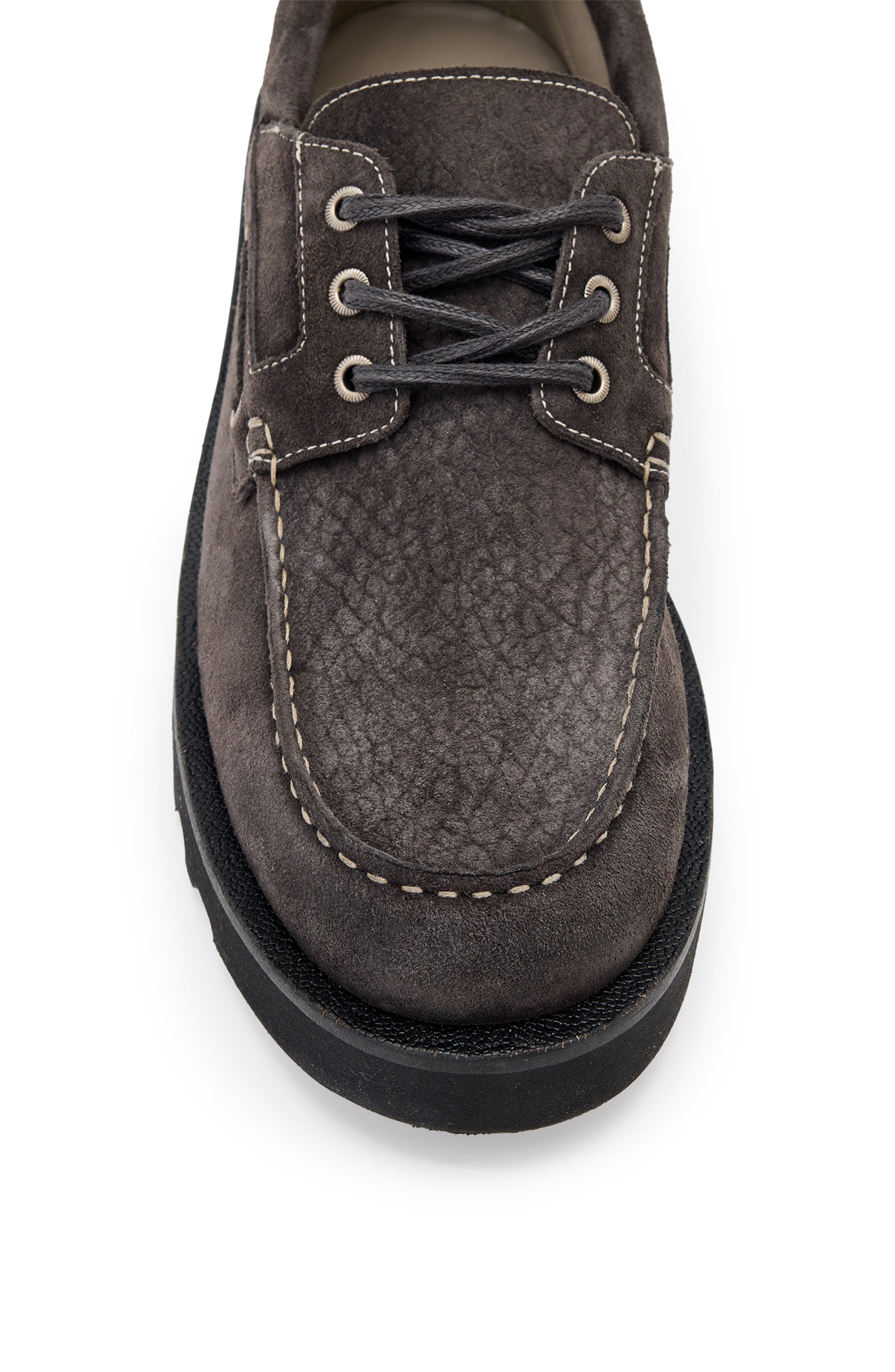 AllSaints Skiff Boat Shoe, Alternate, color, Warm Grey