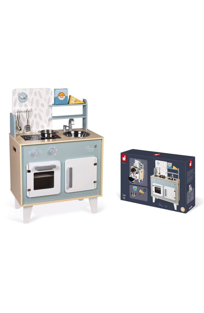 Janod Plume Kitchen Playset, Alternate, color, Blue