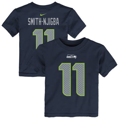 Toddler Nike Jaxon Smith-Njigba Navy Seattle Seahawks Player Name & Number T-Shirt