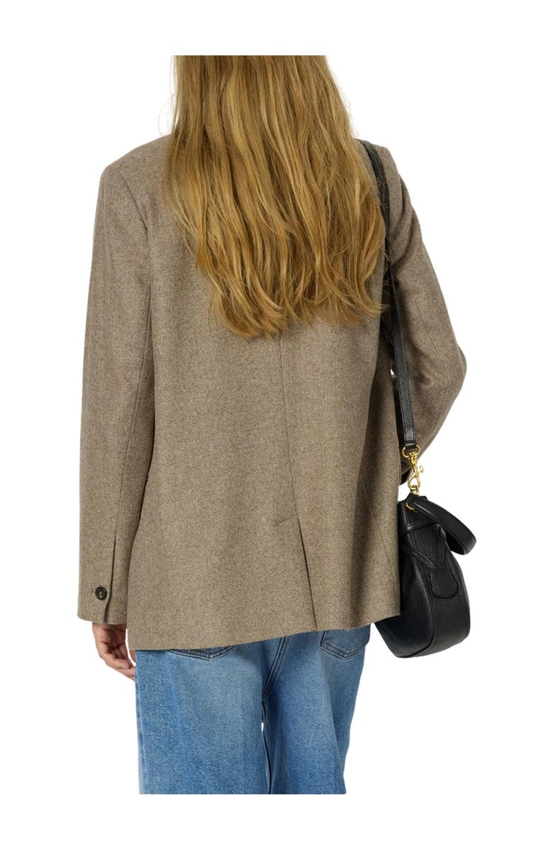 GERARD DAREL Nellys Herringbone Straight Jacket, Alternate, color, String