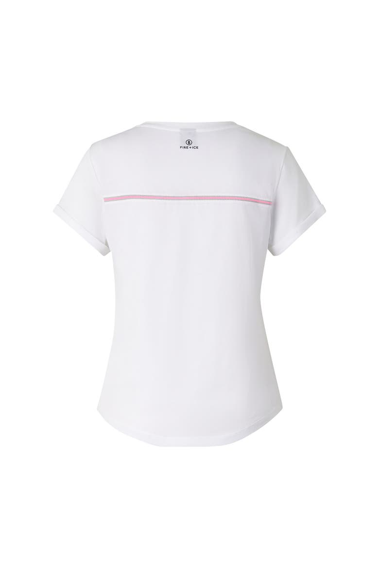 T-Shirt Debra, Alternate, color, White/black