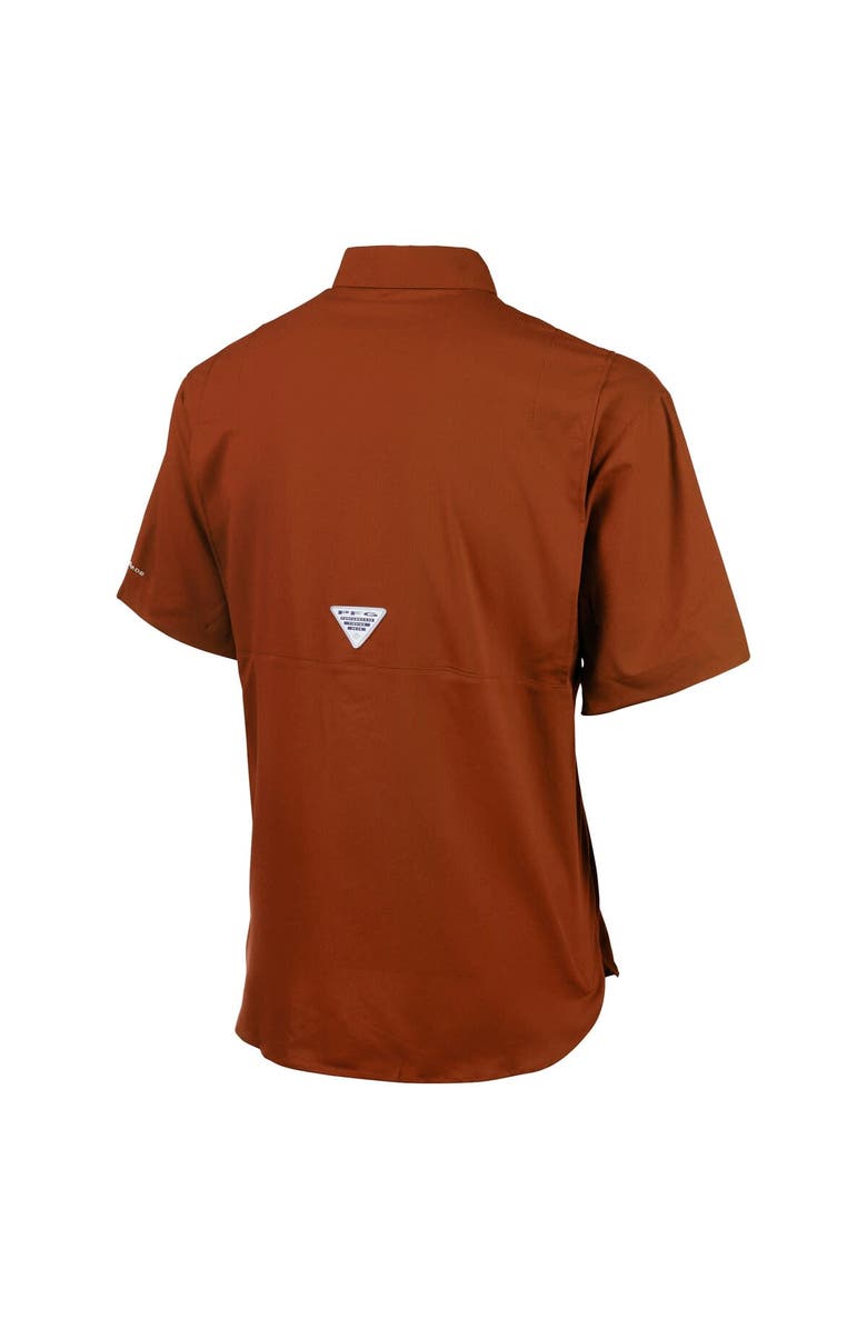 Columbia Men's Columbia Texas Orange Texas Longhorns Team PFG Tamiami Shirt, Alternate, color, 