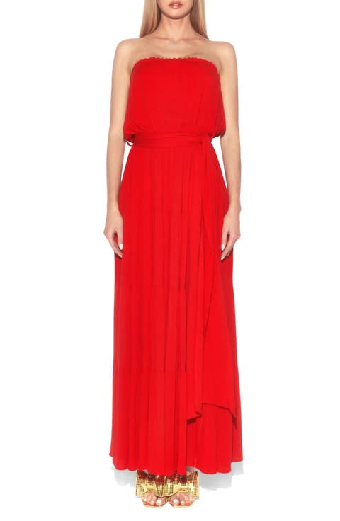 Makena Strapless Maxi Dress