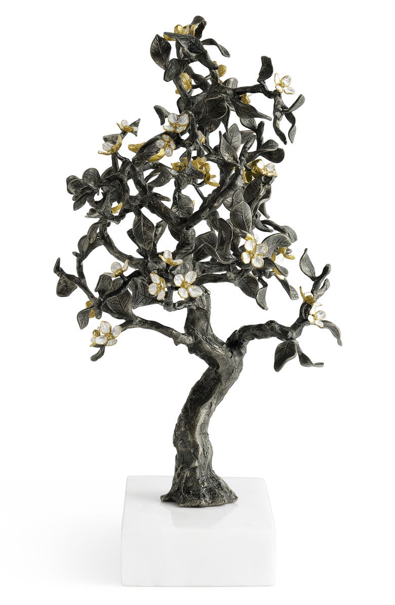 Michael Aram Lovebirds Sculpture, Alternate, color, Black/ Gold