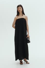 H&M Crinkled Bandeau Dress