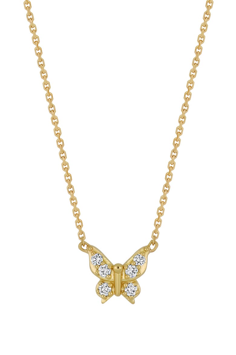 BL Icon Diamond Pendant Necklace, Main, color, 18K YELLOW GOLD