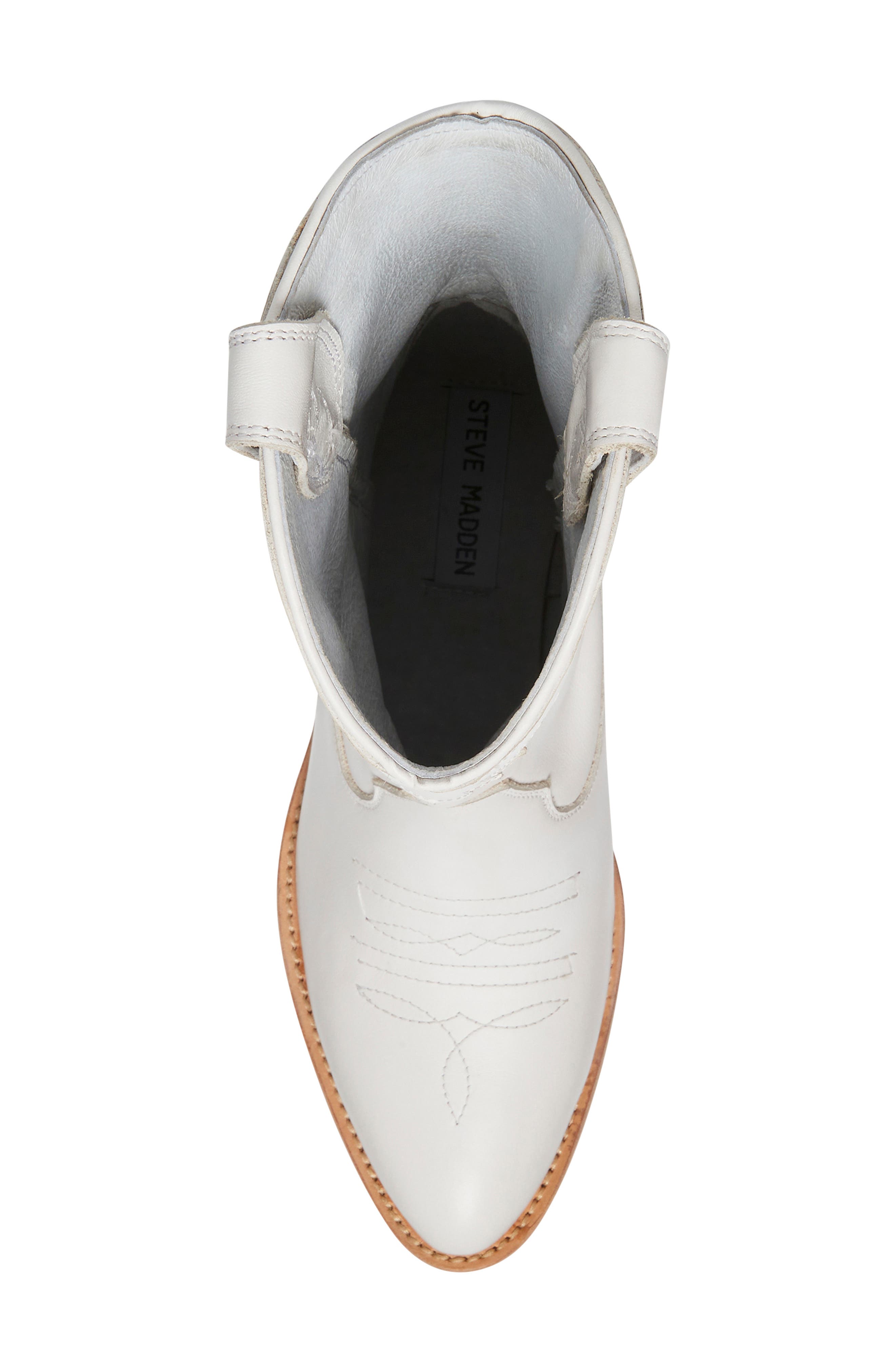 Laredo Western Boot, Alternate, color, WHITE LEAT