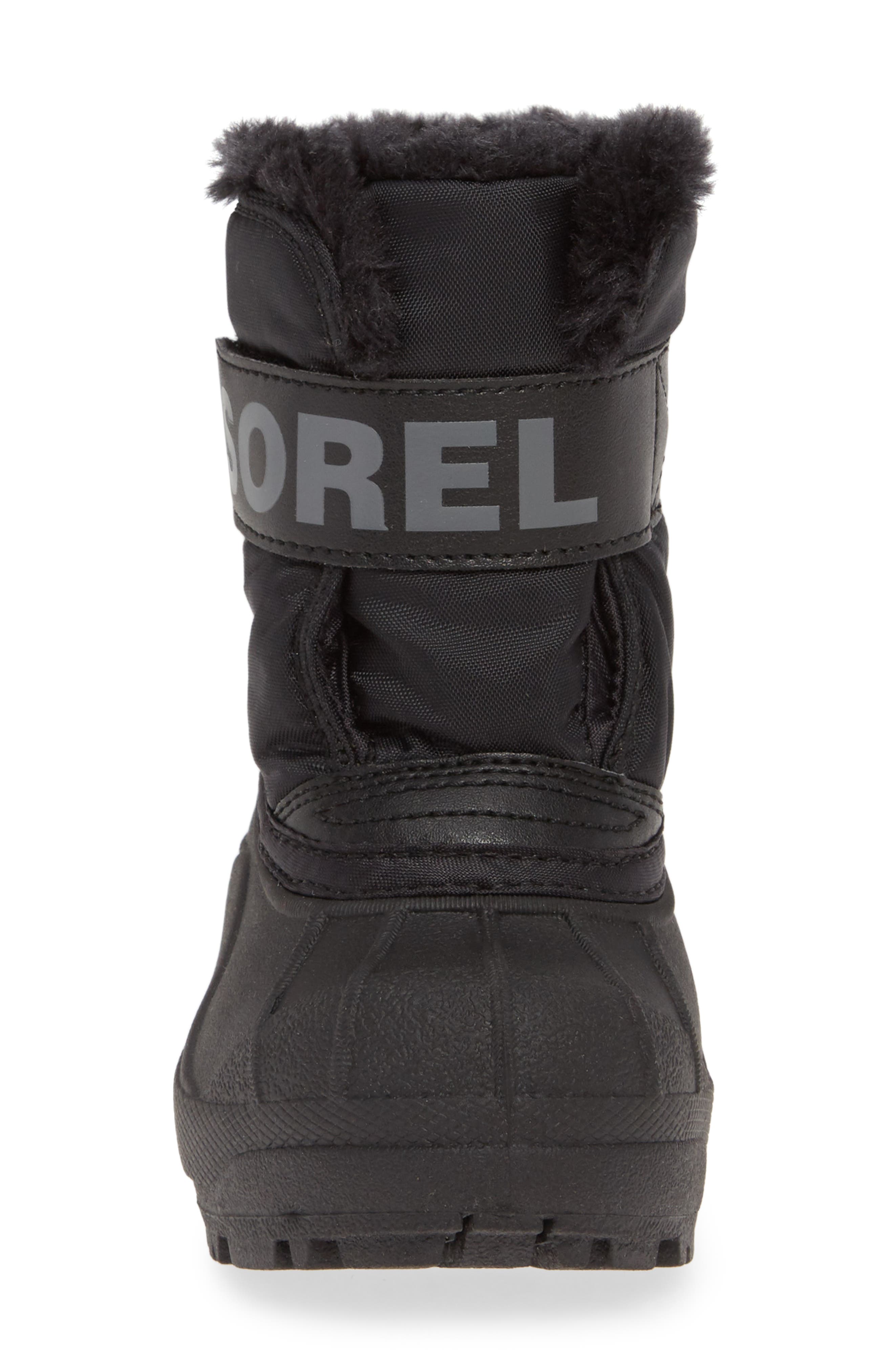 Kids' Snow Commander Insulated Waterproof Boot, Alternate, color, BLACK