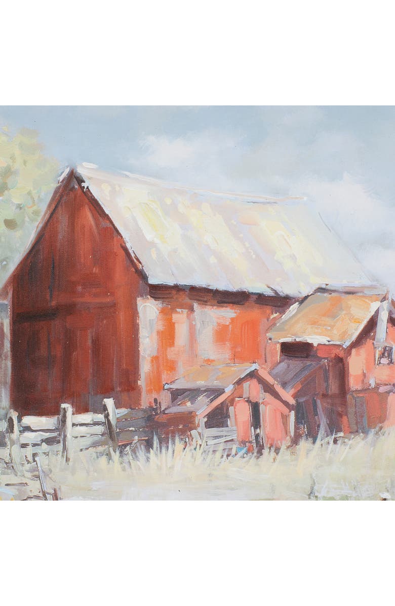 SONOMA SAGE HOME Farmhouse Canvas Framed Wall Art, Alternate, color, Blue