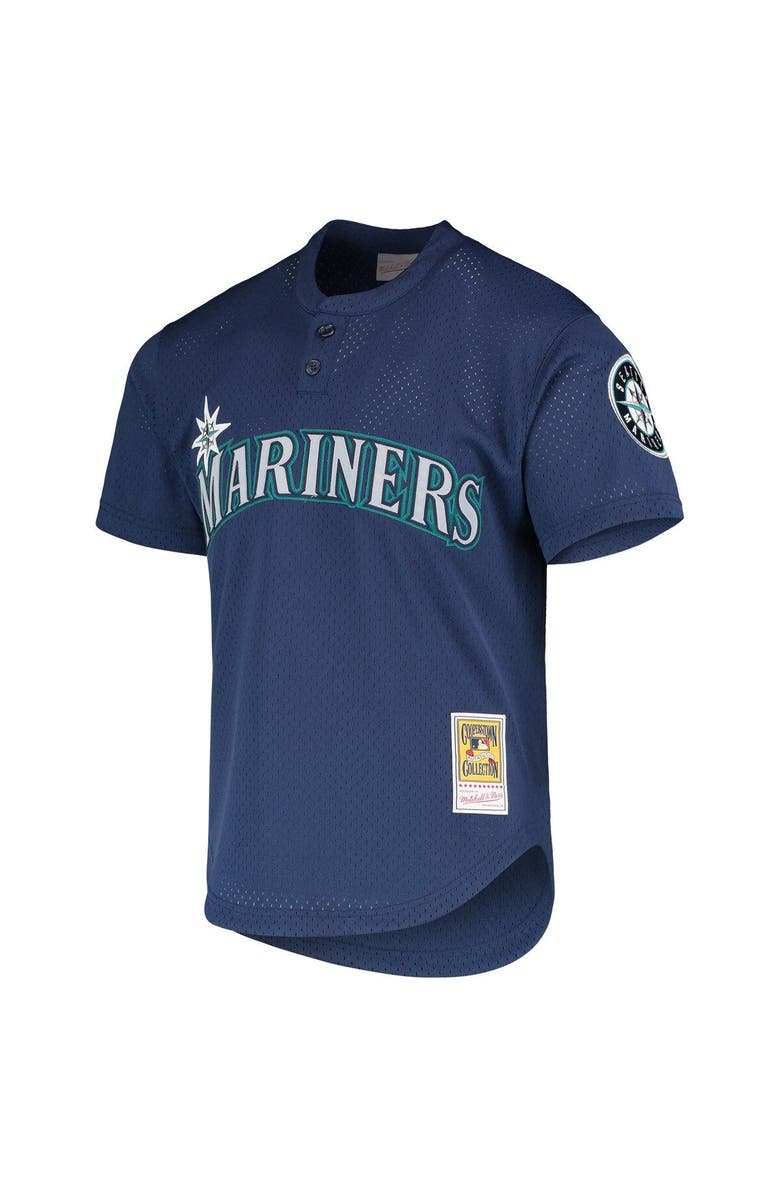 Mitchell & Ness Men's Mitchell & Ness Ichiro Suzuki Royal Seattle Mariners Cooperstown Collection Mesh Batting Practice Jersey, Alternate, color, 