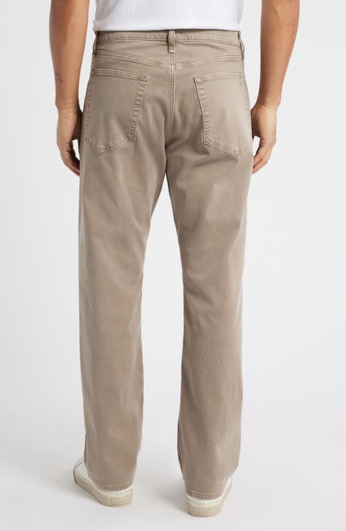 Rag & Bone Fit 4 Aero Stretch Straight Leg Jeans In Dark Taupe