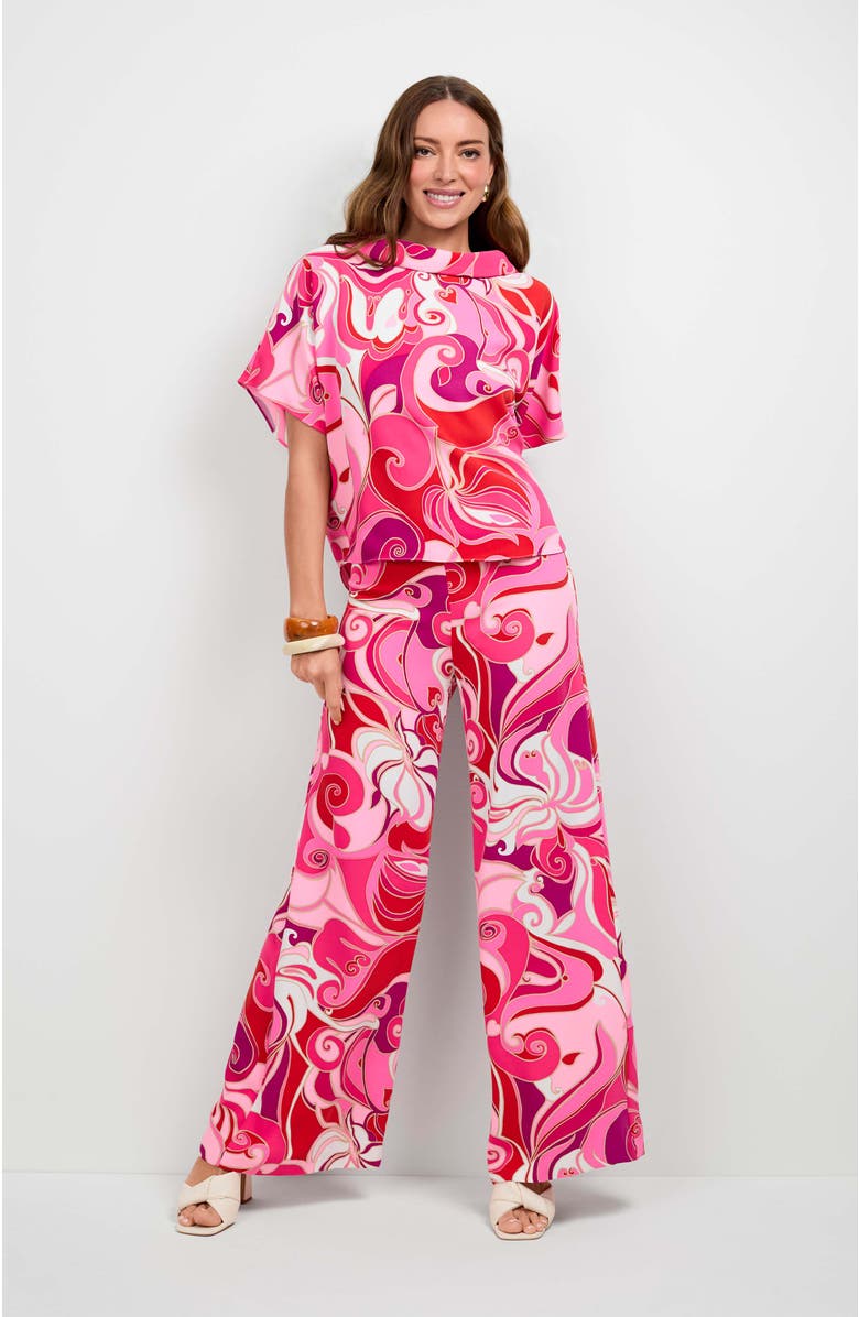 Trina Turk Long Weekend Pants, Main, color, Multi