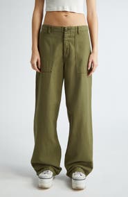 R13 Wide Leg Utility Pants