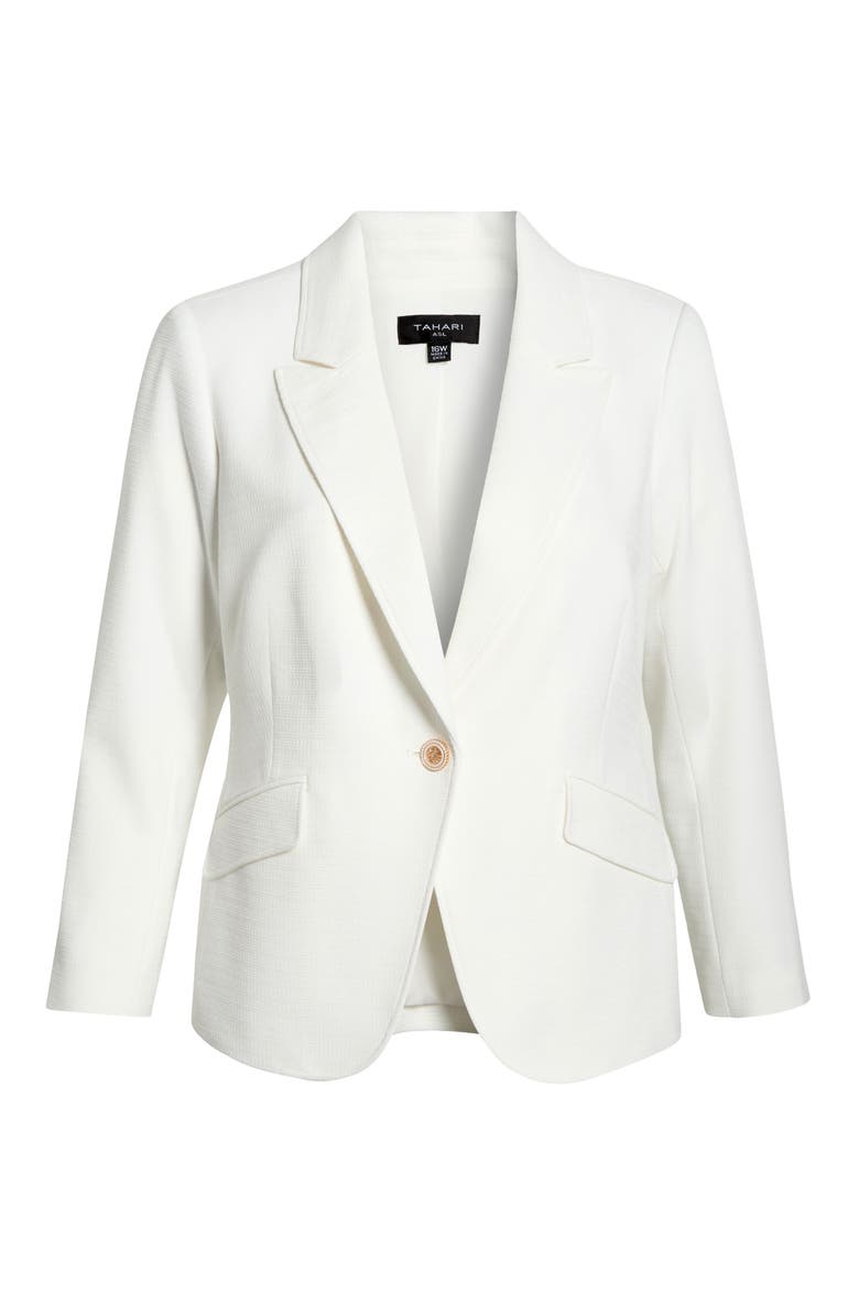 Stretch Bouclé Jacket, Alternate, color, IVORY
