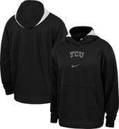 Nike Men's Nike Black TCU Horned Frogs Basketball Spotlight Performance Pullover Hoodie