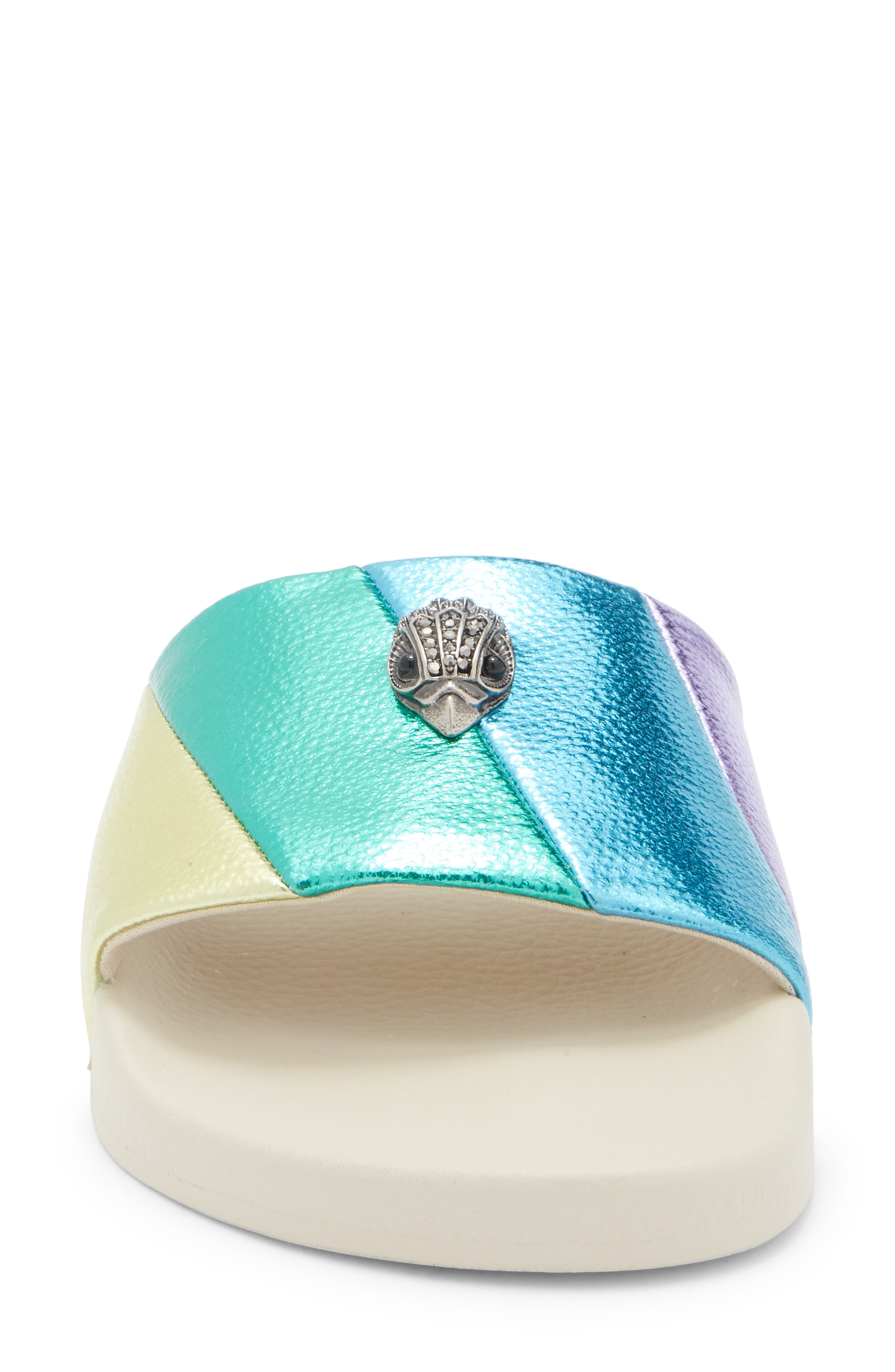 Kurt Geiger London Meena Eagle Slide Sandal, Alternate, color, 