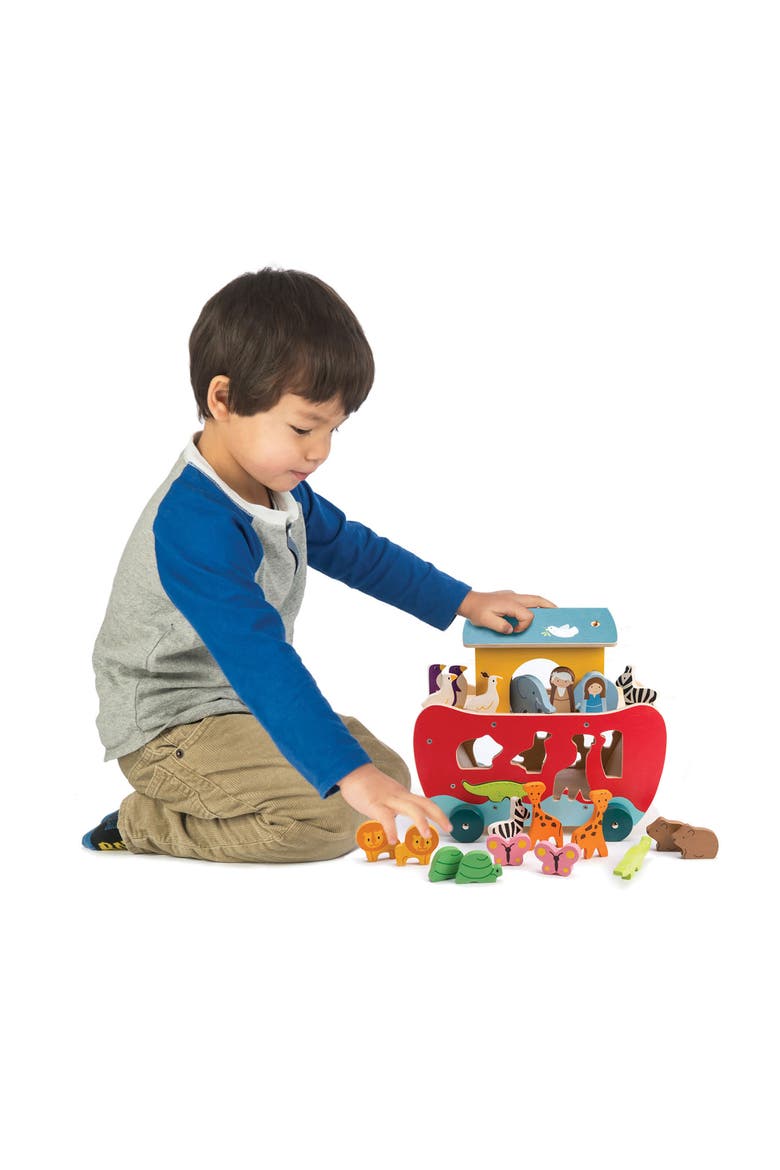 Noah's Shape Sorter Ark Playset, Alternate, color, MULTI