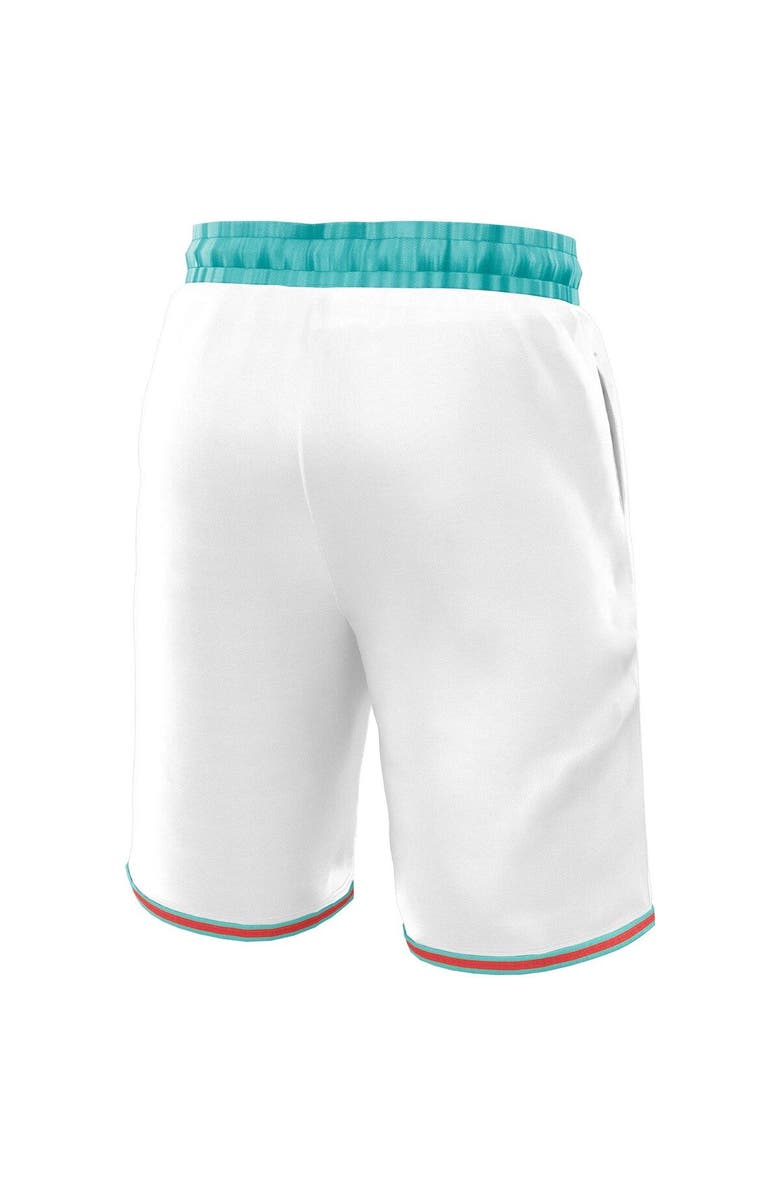 NBA X KIDSUPER Unisex NBA & KidSuper Studios by Fanatics White San Antonio Spurs Hometown Shorts, Alternate, color, White