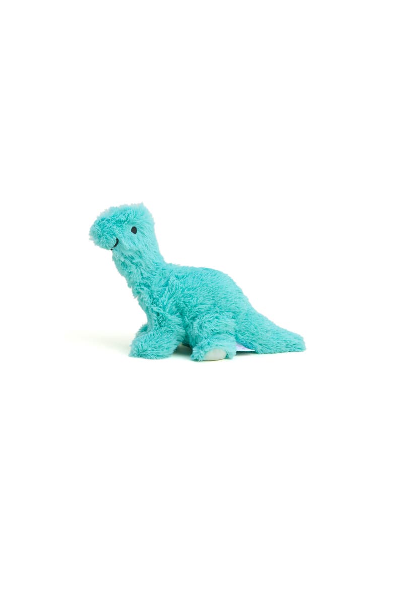 Warmies Long Neck Dino Junior Plush Toy, Alternate, color, Teal