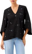 Karen Kane Embellish Asymmetric Top