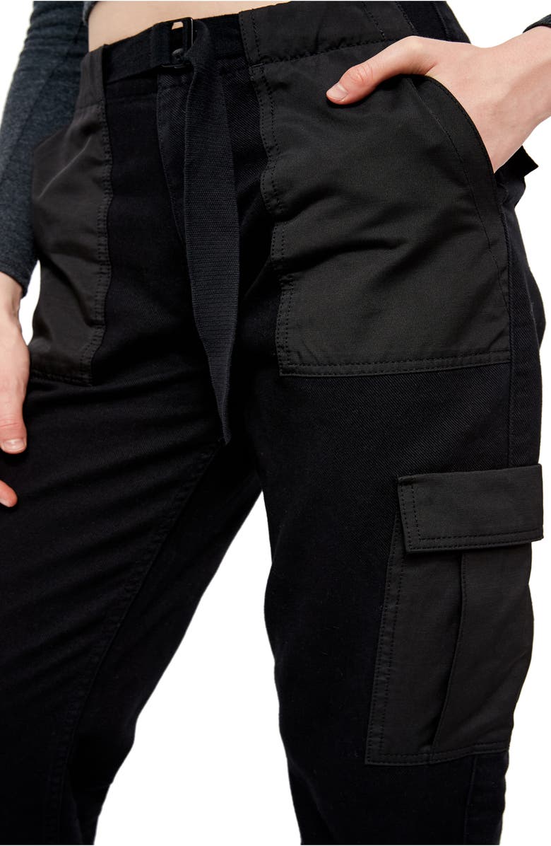 BDG Urban Outfitters Belted Twill Cargo Pants, Alternate, color,
