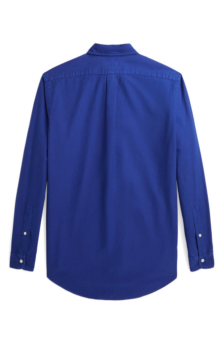 Polo Ralph Lauren Washed Pinpoint Oxford Button-Down Shirt, Alternate, color, 