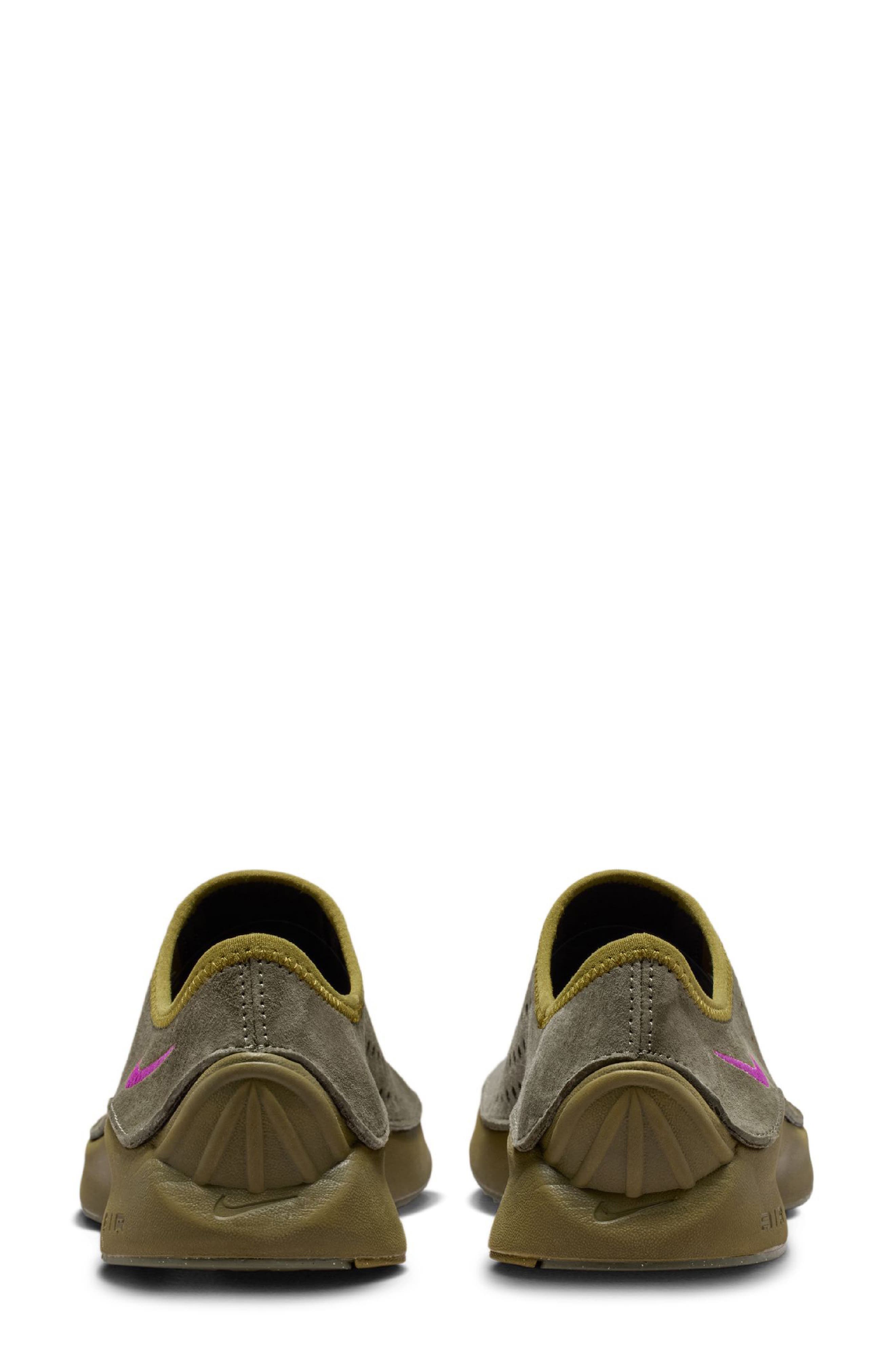 Air Superfly Moc Sneaker, Alternate, color, MEDIUM OLIVE/ VIVID PURPLE