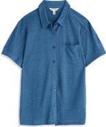 Seasalt Cornwall Parsley Fern Linen Button-Up Shirt