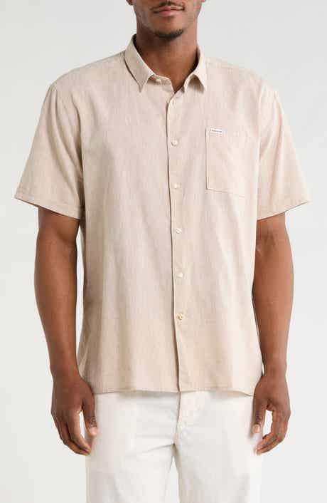 Barbour Nelson Linen & Cotton Button-Up Shirt