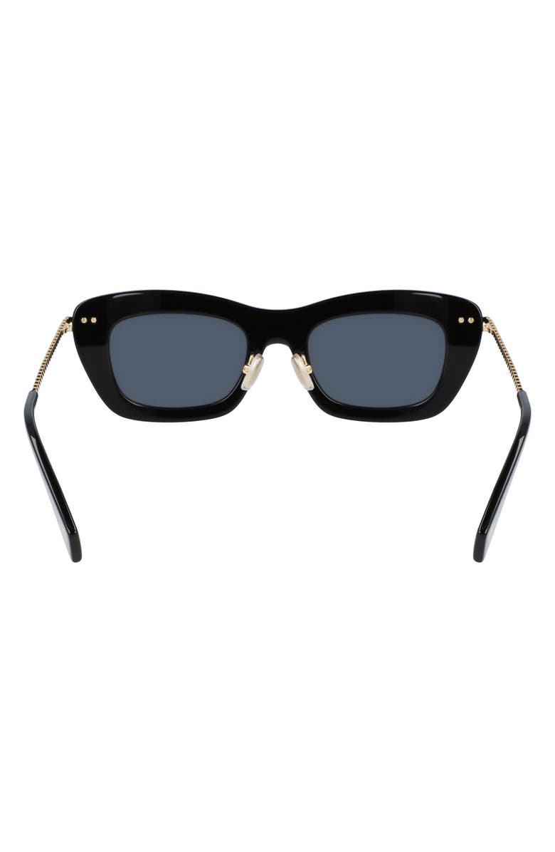 Lanvin Babe 51mm Rectangle Sunglasses, Alternate, color, 