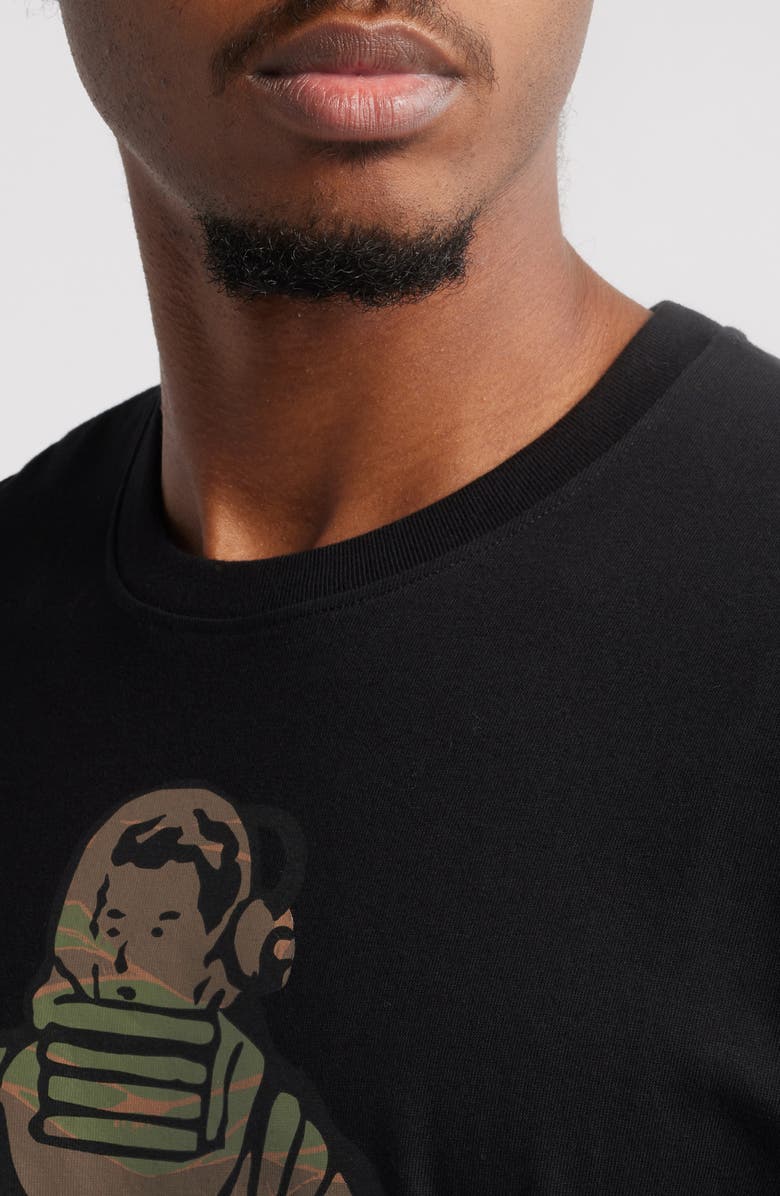 Billionaire Boys Club Astronaut Cotton Graphic T-Shirt, Alternate, color, Black