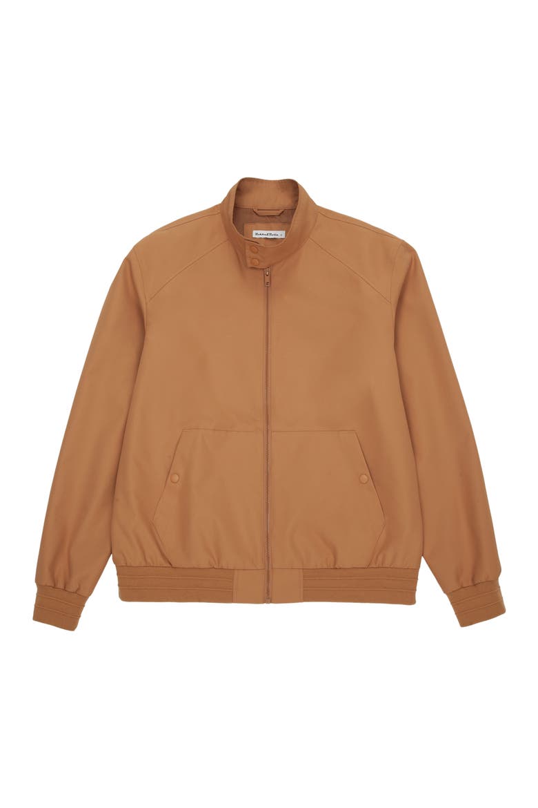 Classic Full Zip Bomber Jacket, Alternate, color, Copper